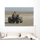 British Army Soldier Provides Wall Decal