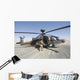 Airmen Board Apache Helicopter Wall Decal