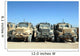 Tank Transporter Military Vehicles Wall Decal