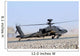 Apache Helicopter Prepares for Wall Decal