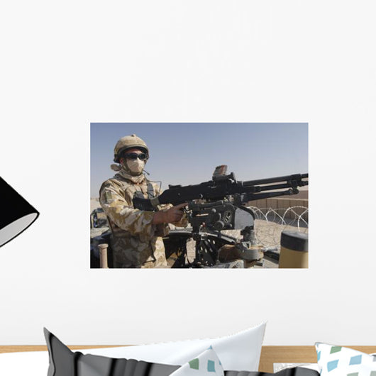 British Army Soldier Mans Wall Decal Design 2