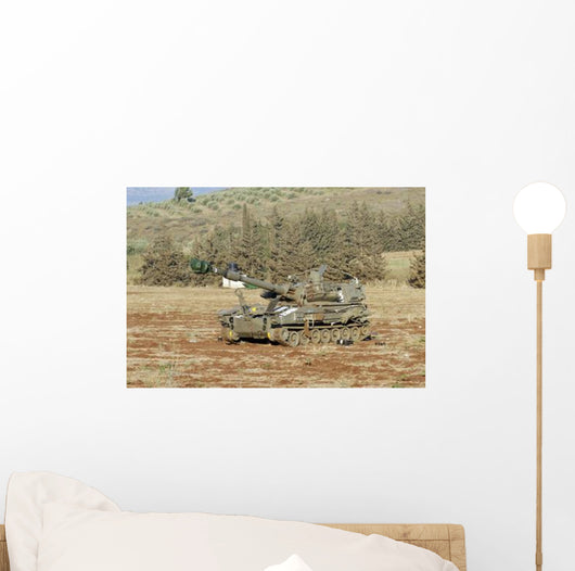 M109 Self-propelled Howitzer Israel Wall Decal Design 2