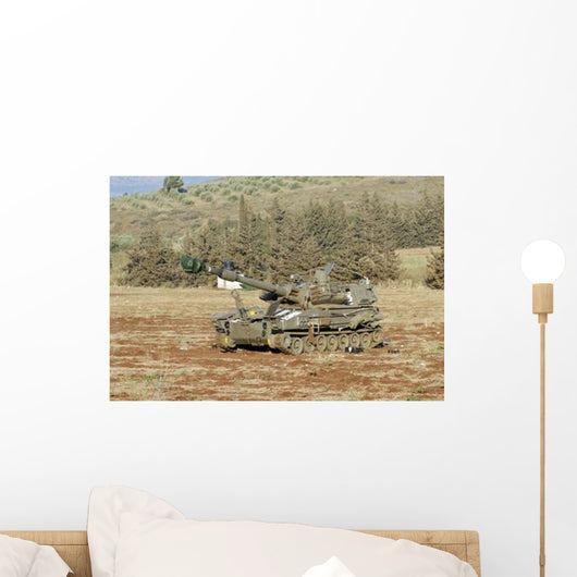 M109 Self-propelled Howitzer Israel Wall Decal Design 2
