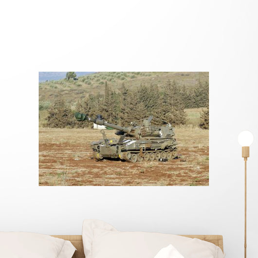 M109 Self-propelled Howitzer Israel Wall Decal Design 2