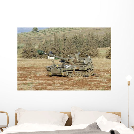 M109 Self-propelled Howitzer Israel Wall Decal Design 2