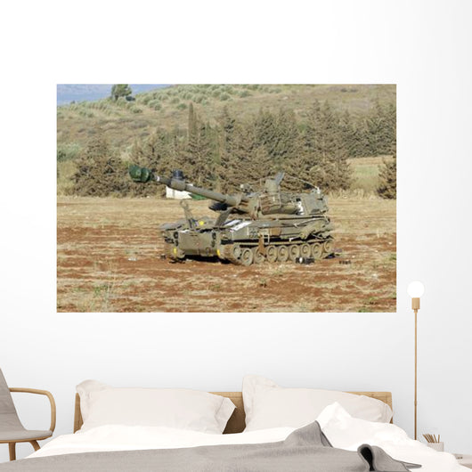 M109 Self-propelled Howitzer Israel Wall Decal Design 2