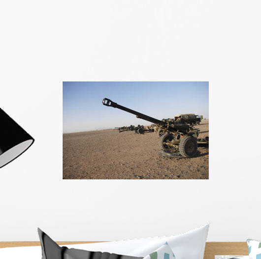 Howitzer 105mm Light Guns Wall Decal