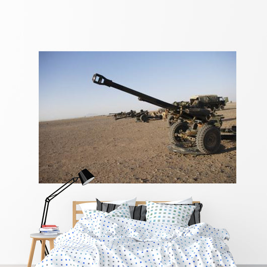 Howitzer 105mm Light Guns Wall Decal