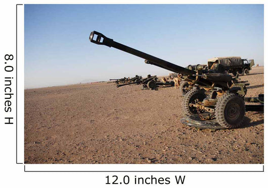 Howitzer 105mm Light Guns Wall Decal