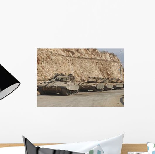 Israeli Defense Force Merkava Wall Decal