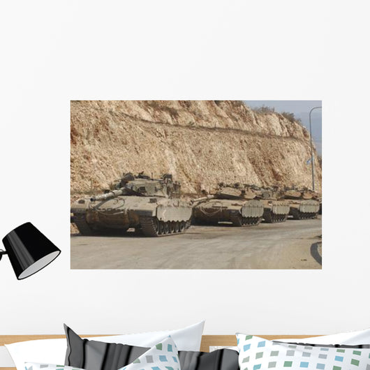 Israeli Defense Force Merkava Wall Decal
