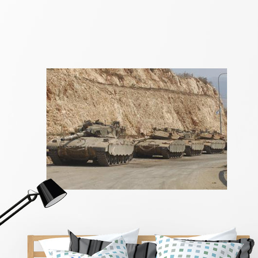 Israeli Defense Force Merkava Wall Decal