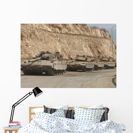 Israeli Defense Force Merkava Wall Decal