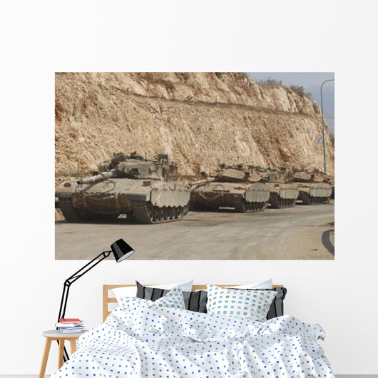Israeli Defense Force Merkava Wall Decal