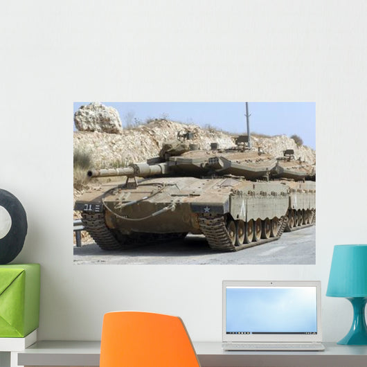 Merkava Mark Iv Main Wall Decal