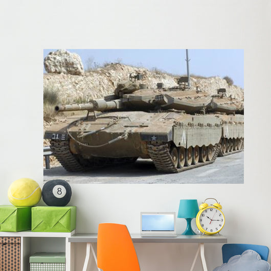 Merkava Mark Iv Main Wall Decal