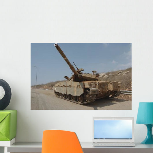 Merkava Mark Iv Main Wall Decal Design 3