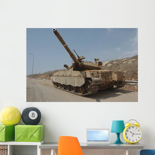 Merkava Mark Iv Main Wall Decal Design 3