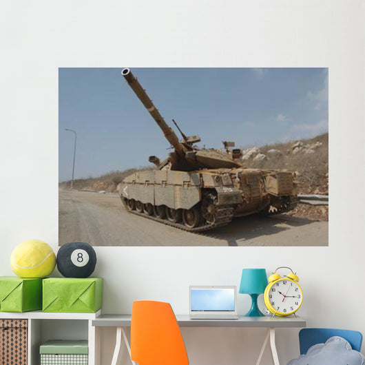 Merkava Mark Iv Main Wall Decal Design 3
