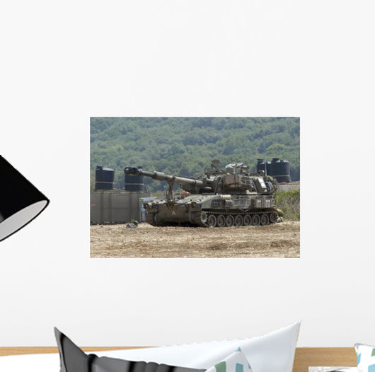 M109 Self-propelled Howitzer Israel Wall Decal