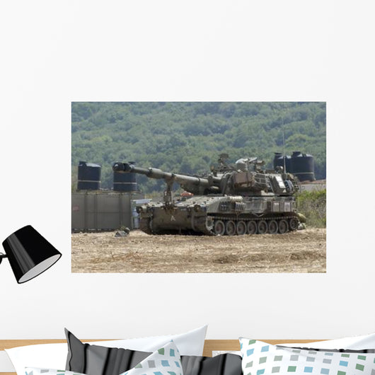 M109 Self-propelled Howitzer Israel Wall Decal