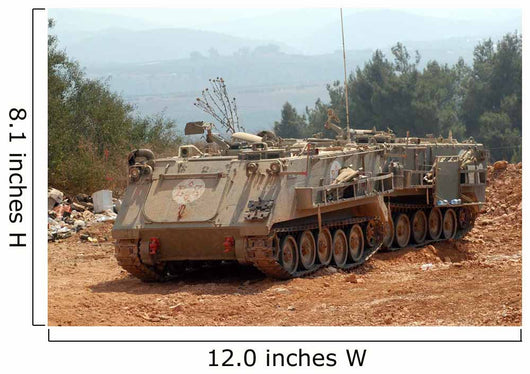 M113 Armored Personnel Carrier Wall Decal