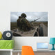Soldier Mans 50 Caliber Wall Decal Design 2