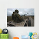 Soldier Mans 50 Caliber Wall Decal Design 2