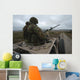 Soldier Mans 50 Caliber Wall Decal Design 2