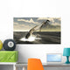 Tylosaurus Jumps out Water Wall Decal