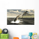 Tylosaurus Jumps out Water Wall Decal