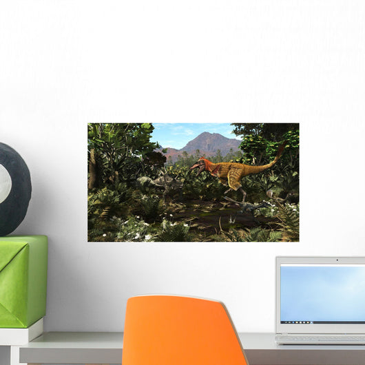 Protofeathered Lythronax Comes upon Wall Decal