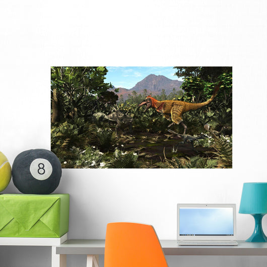 Protofeathered Lythronax Comes upon Wall Decal