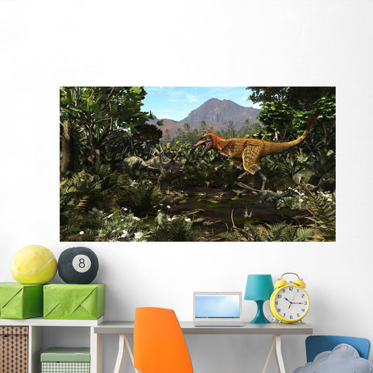 Protofeathered Lythronax Comes upon Wall Decal