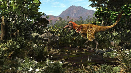 Protofeathered Lythronax Comes upon Wall Decal