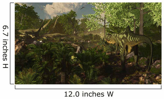 Yangchuanosaurus Spies Group Mamenchisaurus Wall Decal
