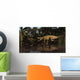 Batrachotomus Confronts Nothosaurus Triassic Wall Decal