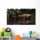 Batrachotomus Confronts Nothosaurus Triassic Wall Decal