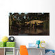 Batrachotomus Confronts Nothosaurus Triassic Wall Decal