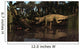 Batrachotomus Confronts Nothosaurus Triassic Wall Decal