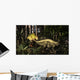 Acrocanthosaurus Hunting Tenontosaurus Forest Wall Decal