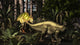 Acrocanthosaurus Hunting Tenontosaurus Forest Wall Decal