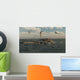 Tylosaurus Attacks Styxosaurus Cetaceous Wall Decal