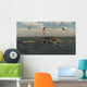 Tylosaurus Attacks Styxosaurus Cetaceous Wall Decal