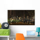 Daspletosaurus Confronts Family Chasmosaurus Wall Decal