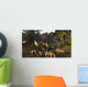 Various Dinosaurs Hell Creek Wall Decal