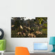 Various Dinosaurs Hell Creek Wall Decal