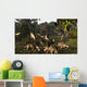 Various Dinosaurs Hell Creek Wall Decal