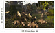 Various Dinosaurs Hell Creek Wall Decal