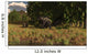 Arctodus Approaches Pair Eremotherium Wall Decal
